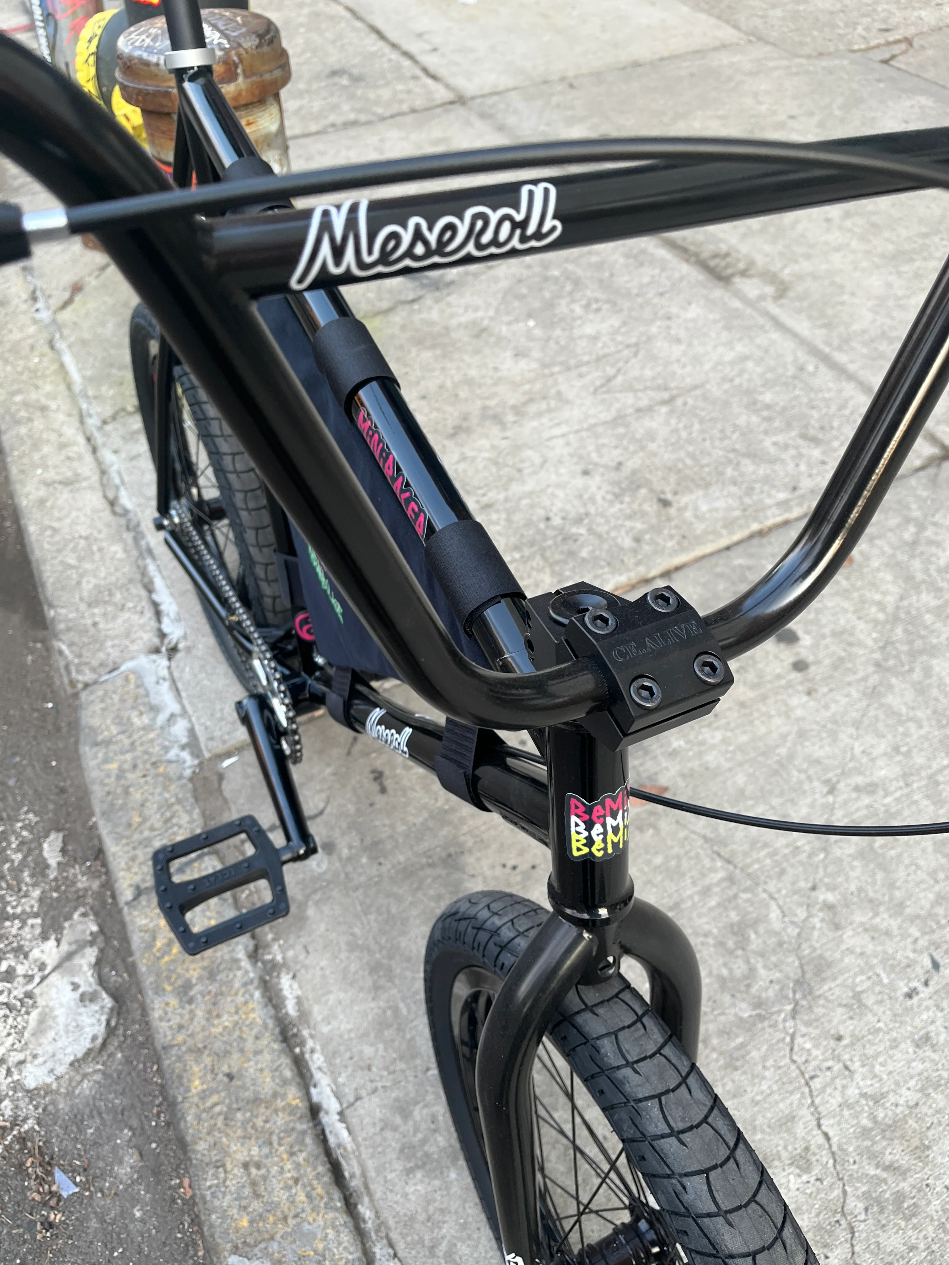 Bemix Mini Racer Custom Complete Bike - BLACK - Image 8