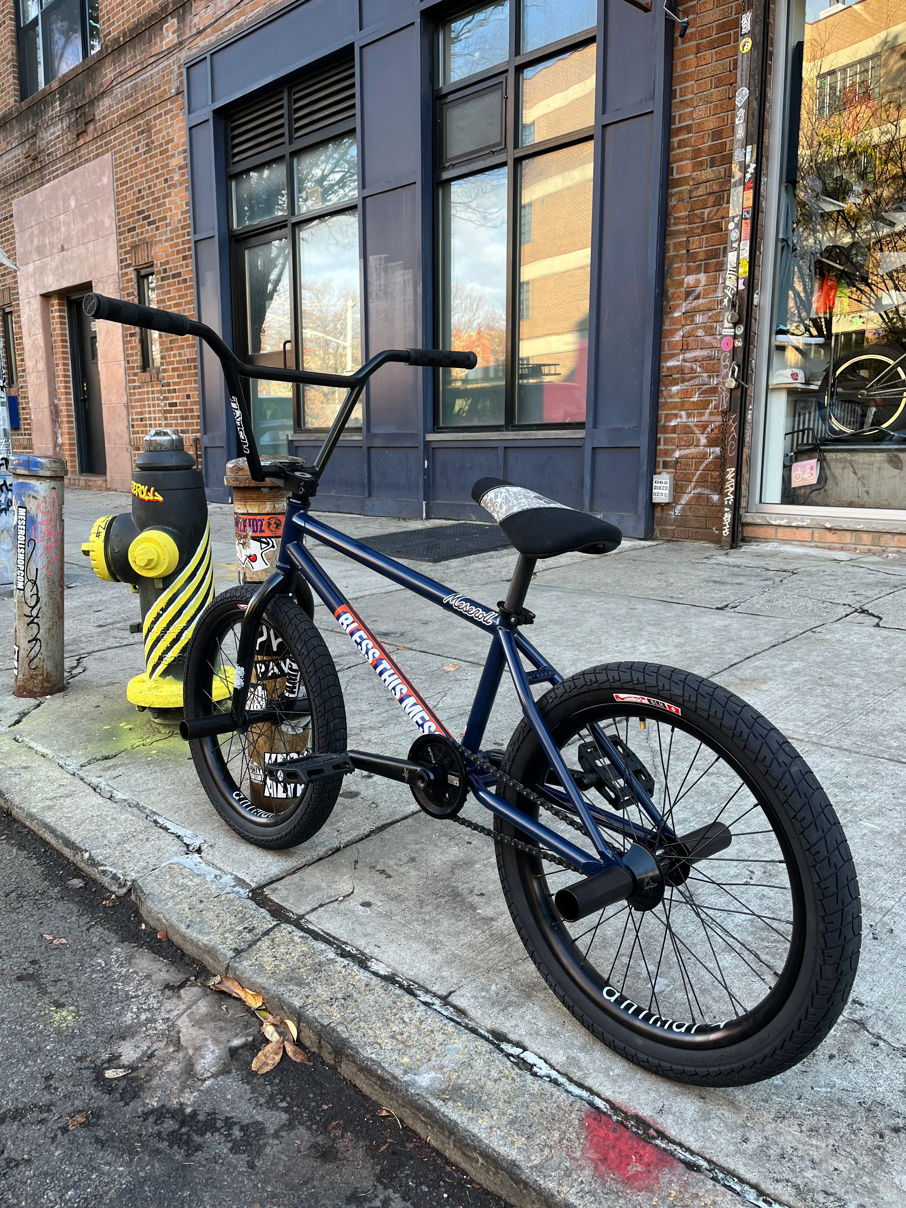 Edwin DeLaRosa BTM XL Custom Complete BMX Bike - Image 9