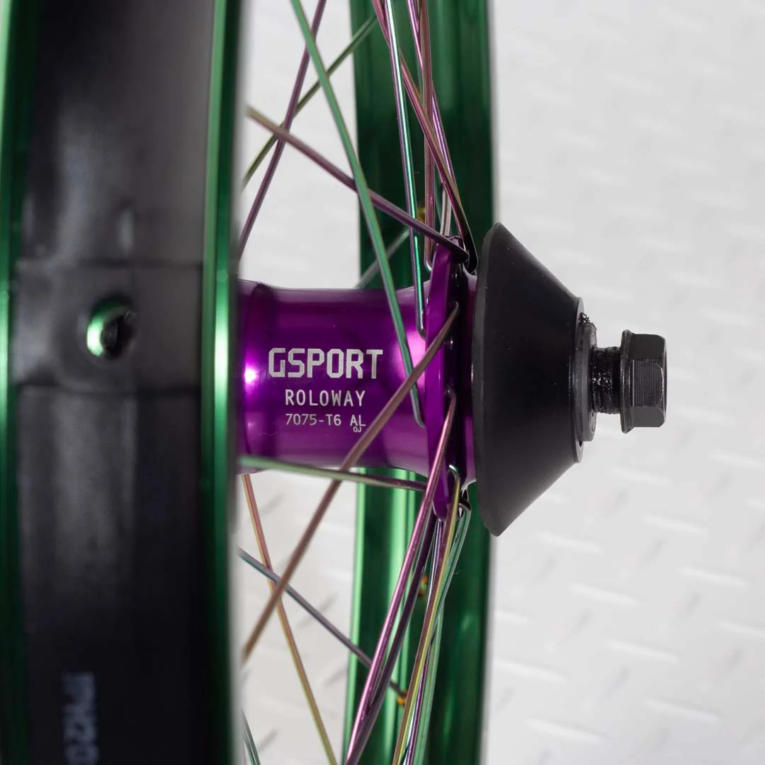 MARDI GRAS - G Sport x Shadow Custom Rear Cassette wheel - Image 3