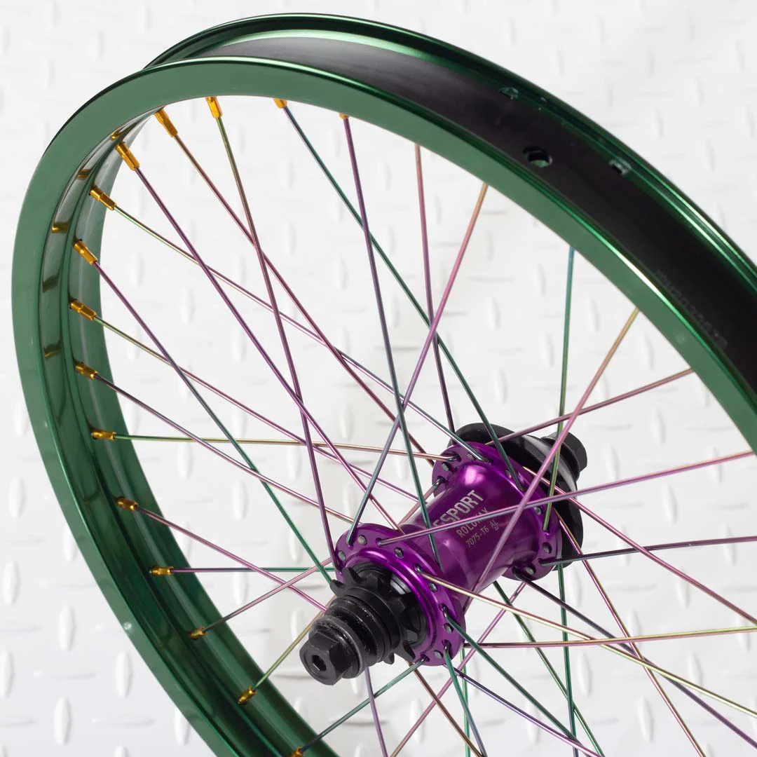 MARDI GRAS - G Sport x Shadow Custom Rear Cassette wheel - Image 5