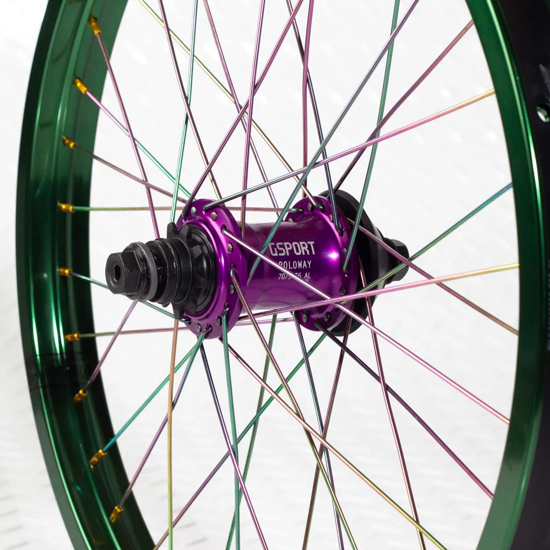 MARDI GRAS - G Sport x Shadow Custom Rear Cassette wheel - Image 7