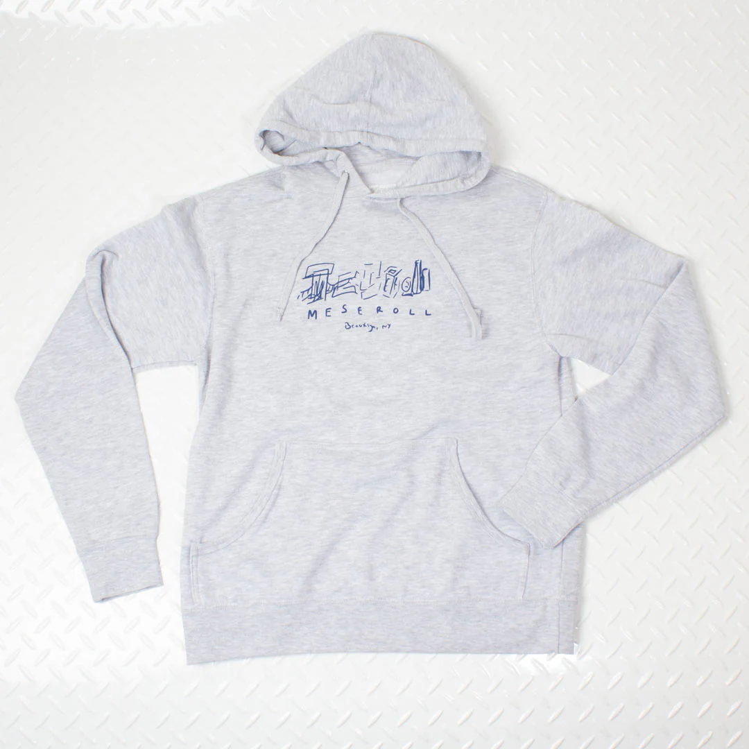 Meseroll Abstract City Hooded Sweatshirt - Image 3