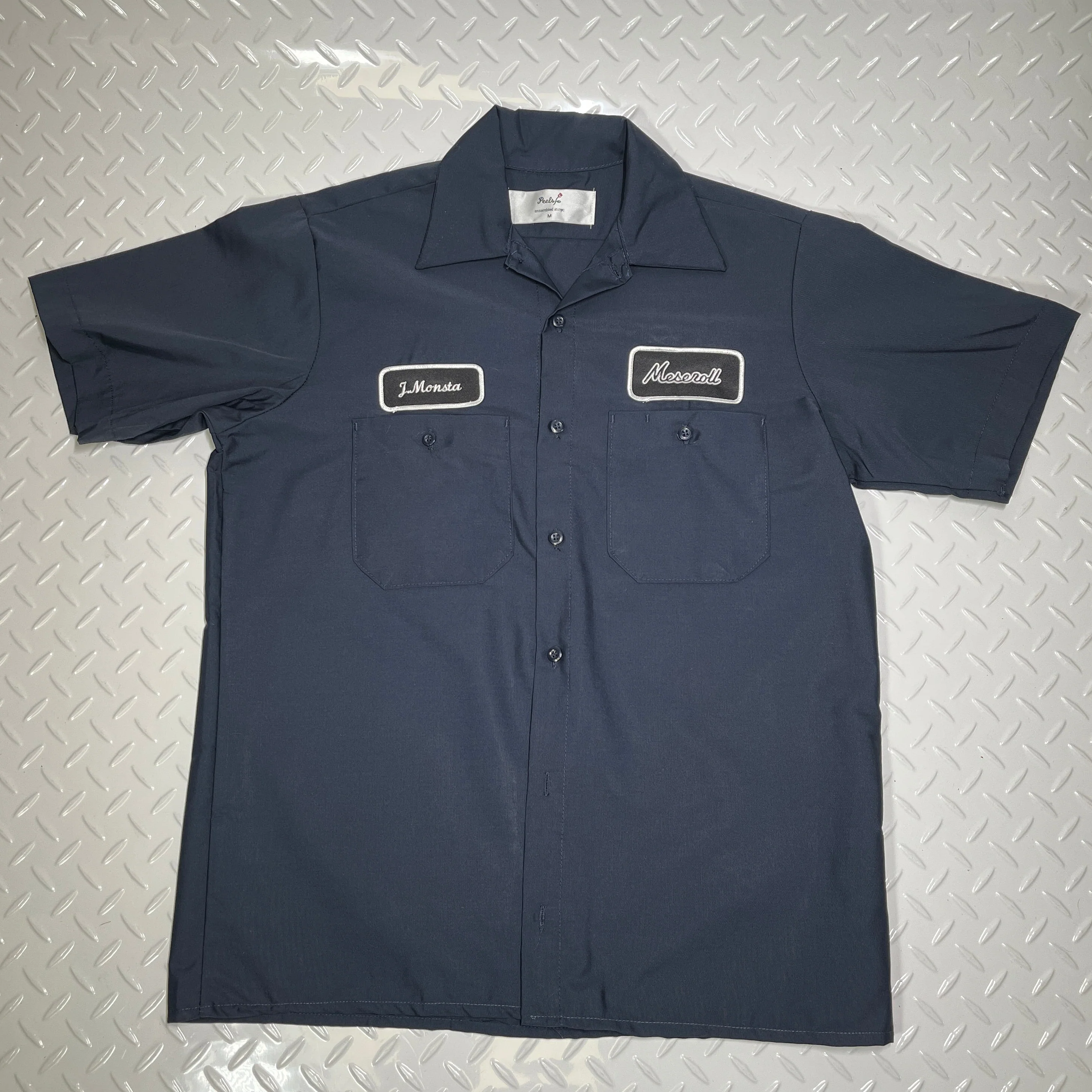 Meseroll Custom Mechanic Button Up Work Shirt - Image 5