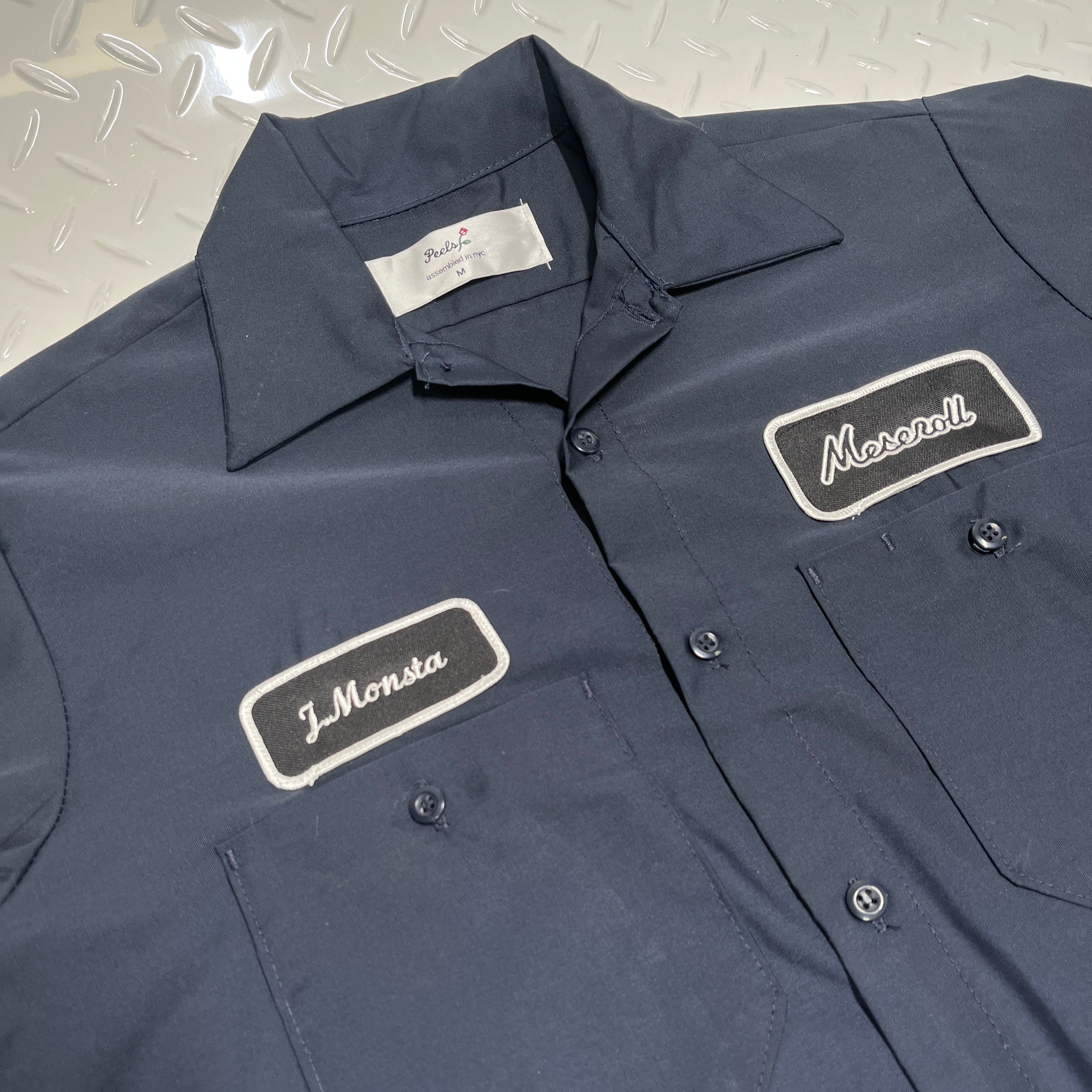 Meseroll Custom Mechanic Button Up Work Shirt - Image 6