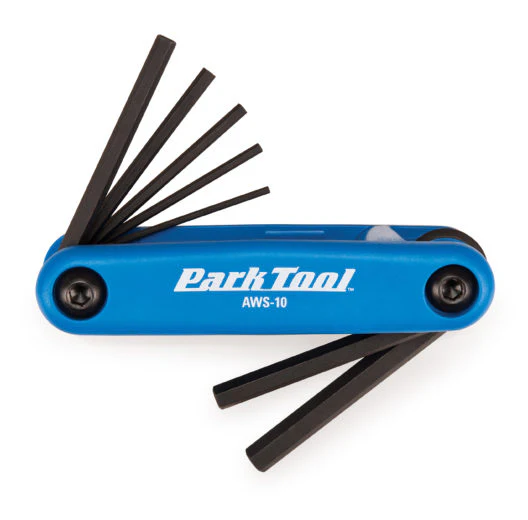 Park AWS-10 Folding Hex Wrench Set