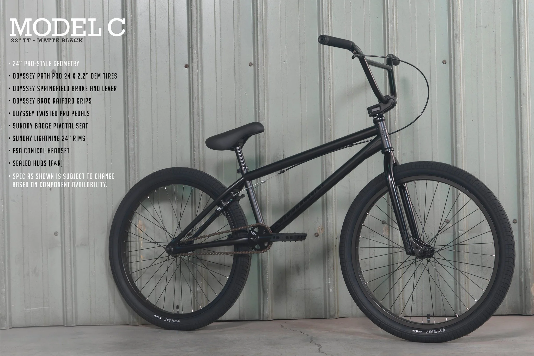 Sunday Model C 24" Big BMX Bike - Image 3