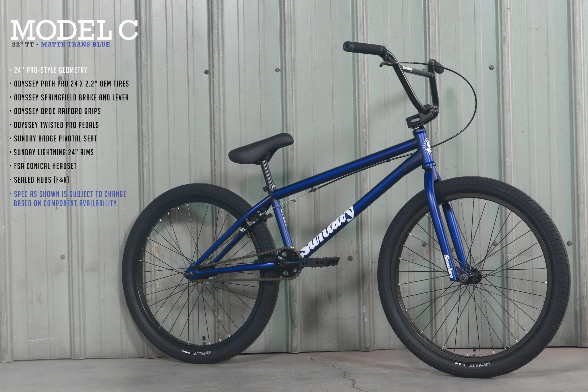 Sunday Model C 24" Big BMX Bike - Image 4